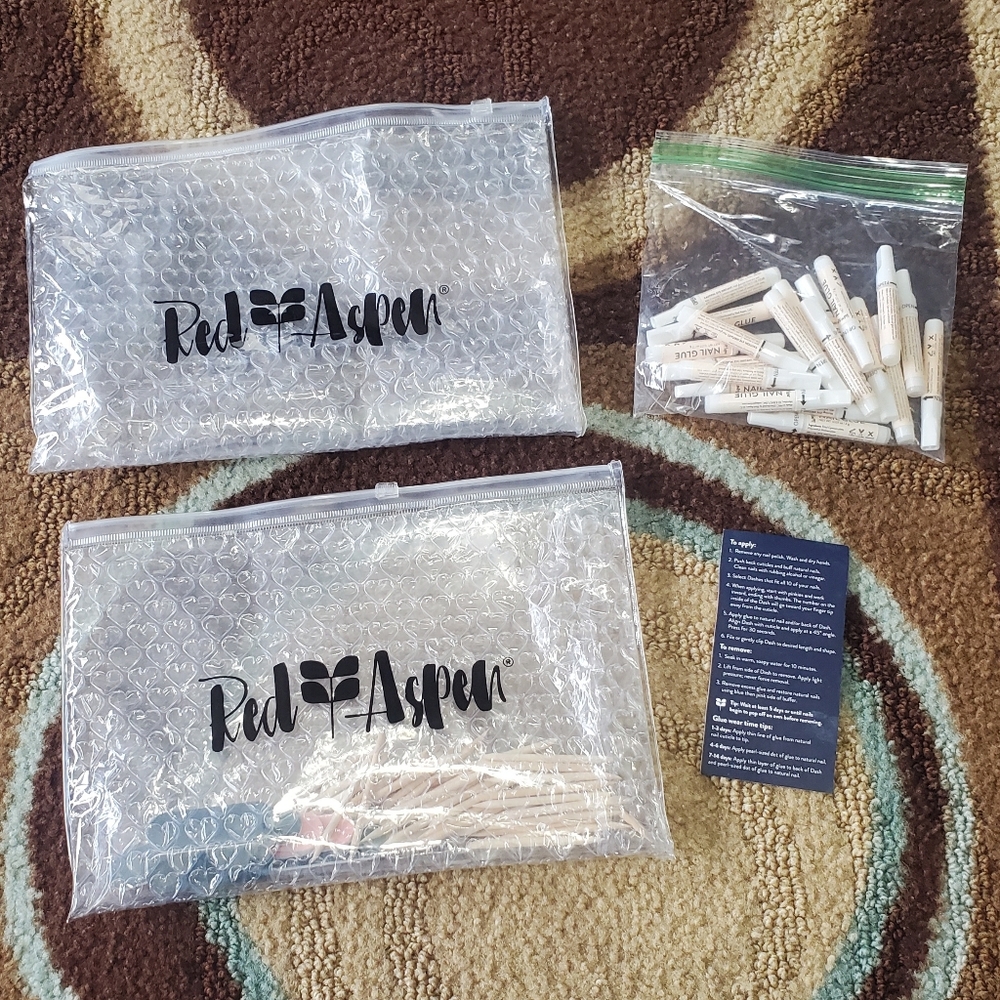 Multiple sets of NEW & UNUSED Red Aspen Nail Dashes 😍 - Picture 4 of 11